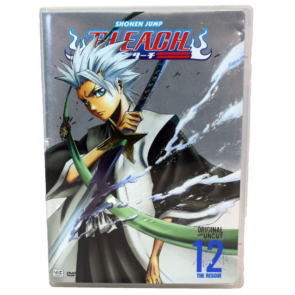Shonen Jump Bleach Vol. 12: The Rescue (DVD, 2008) Anime